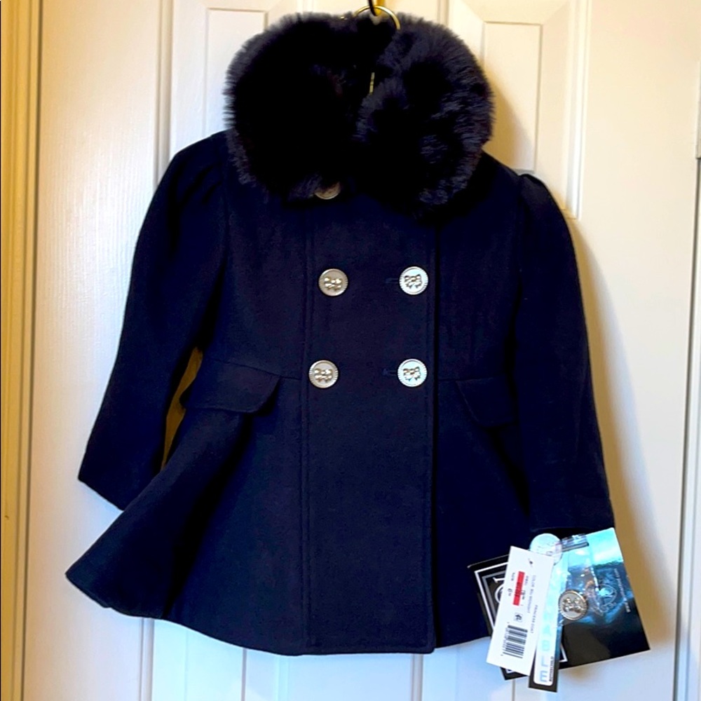 Rothschild princess peacoat, color: midnight blue